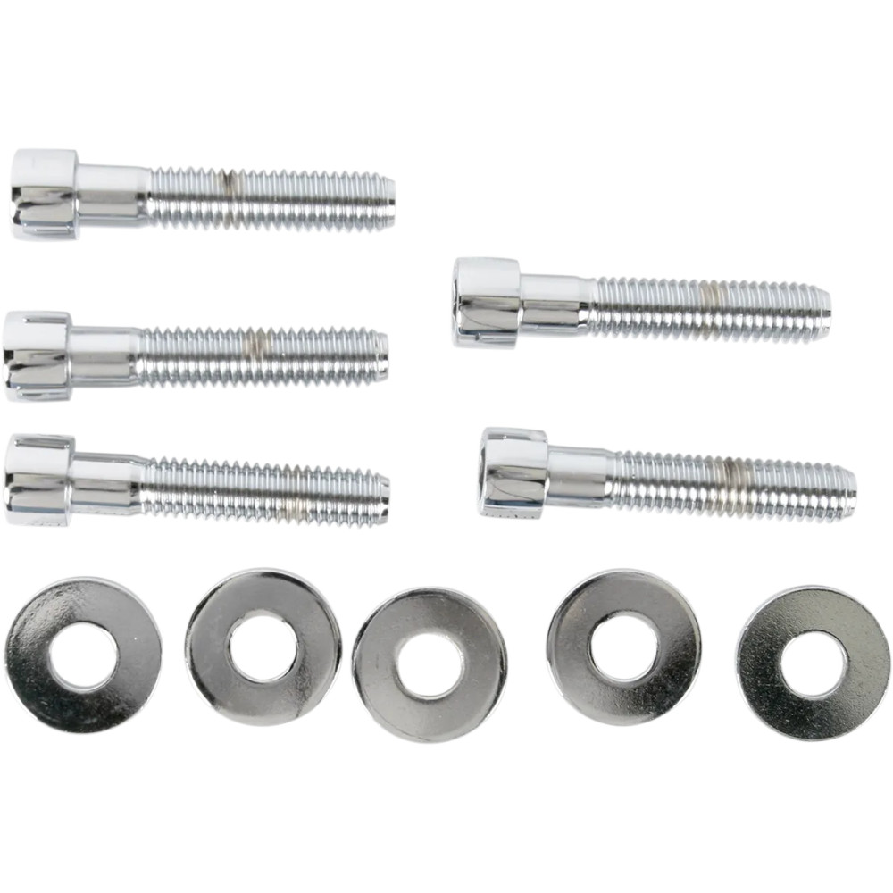 Belt Sprocket Bolt Kit — Belt Sprocket to Hub Mount, Chrome