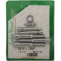 Caliper Mounting Bolt Kit — Rear, Chrome