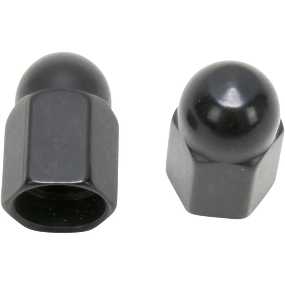 Custom Valve Stem Cap — Anodized black