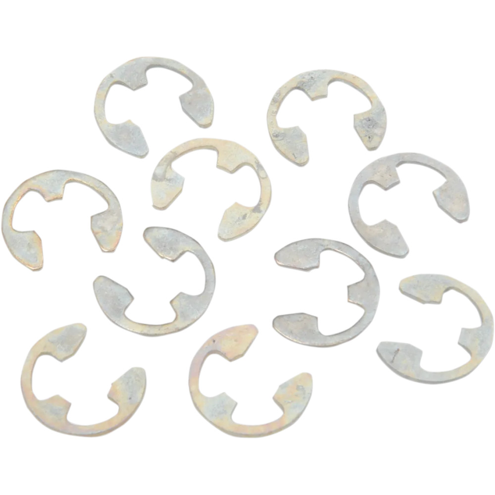 Snap Rings — 3/4 ring, 10-pack, Silver