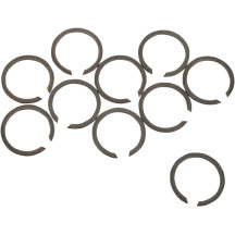 Snap Rings — 5-speed, countershaft/main shaft, 10-pack, silver
