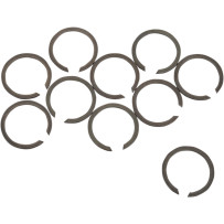Snap Rings — 5-speed, countershaft/main shaft, 10-pack, silver