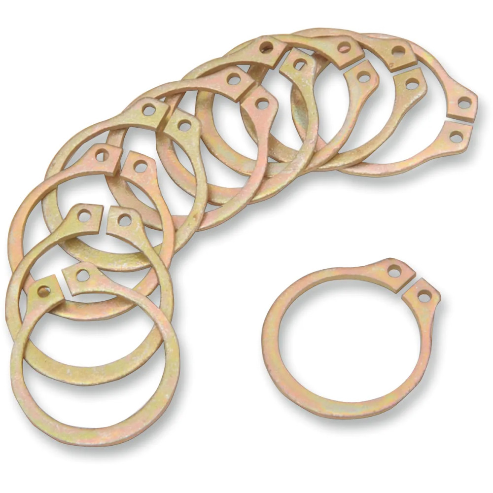 Snap Rings — 5-speed, 10-pack, Gold
