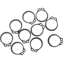 Snap Rings — 10 Pack, Black