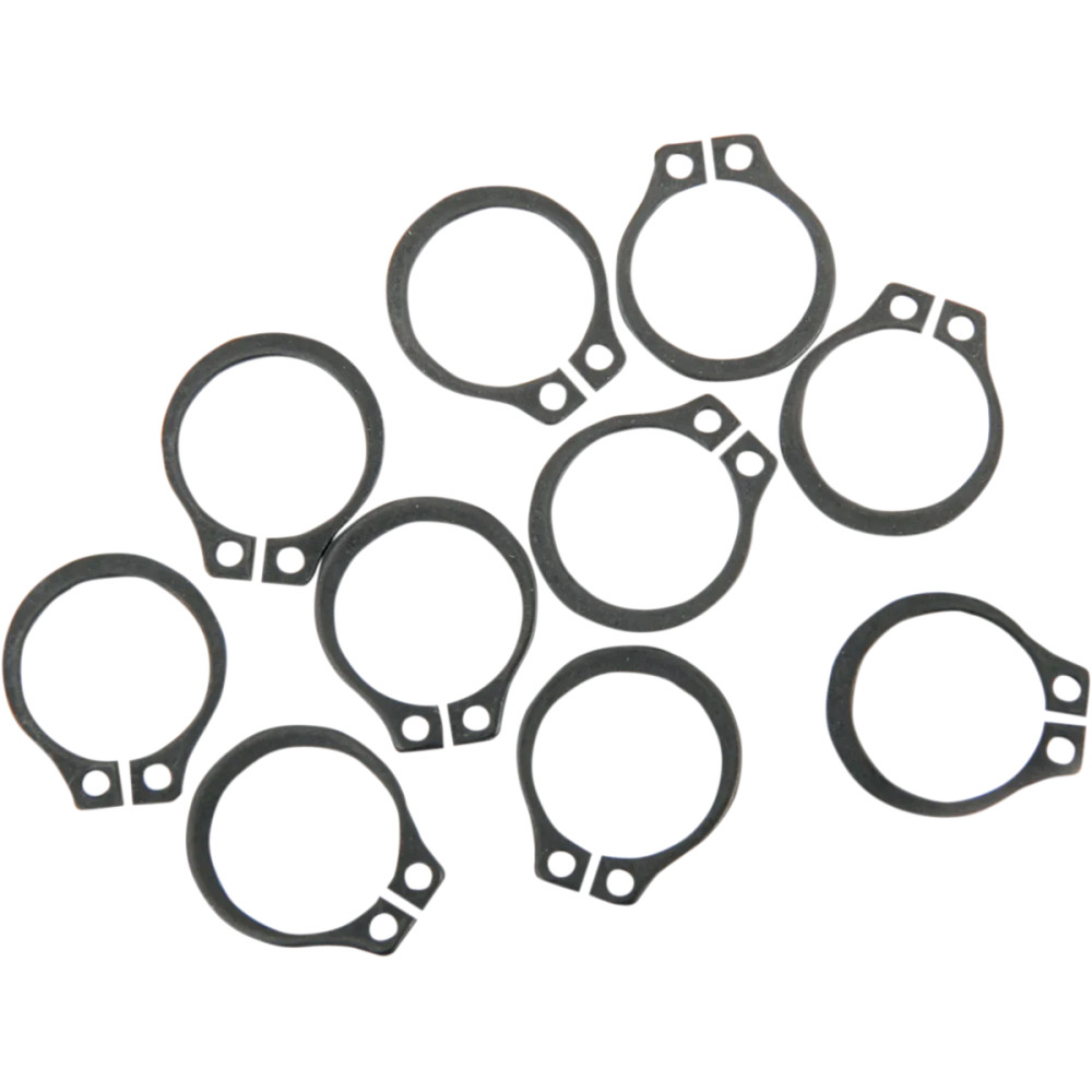 Snap Rings — 10 Pack, Black