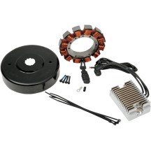 Kit de carga 32A de servicio pesado — 12V, Cromo