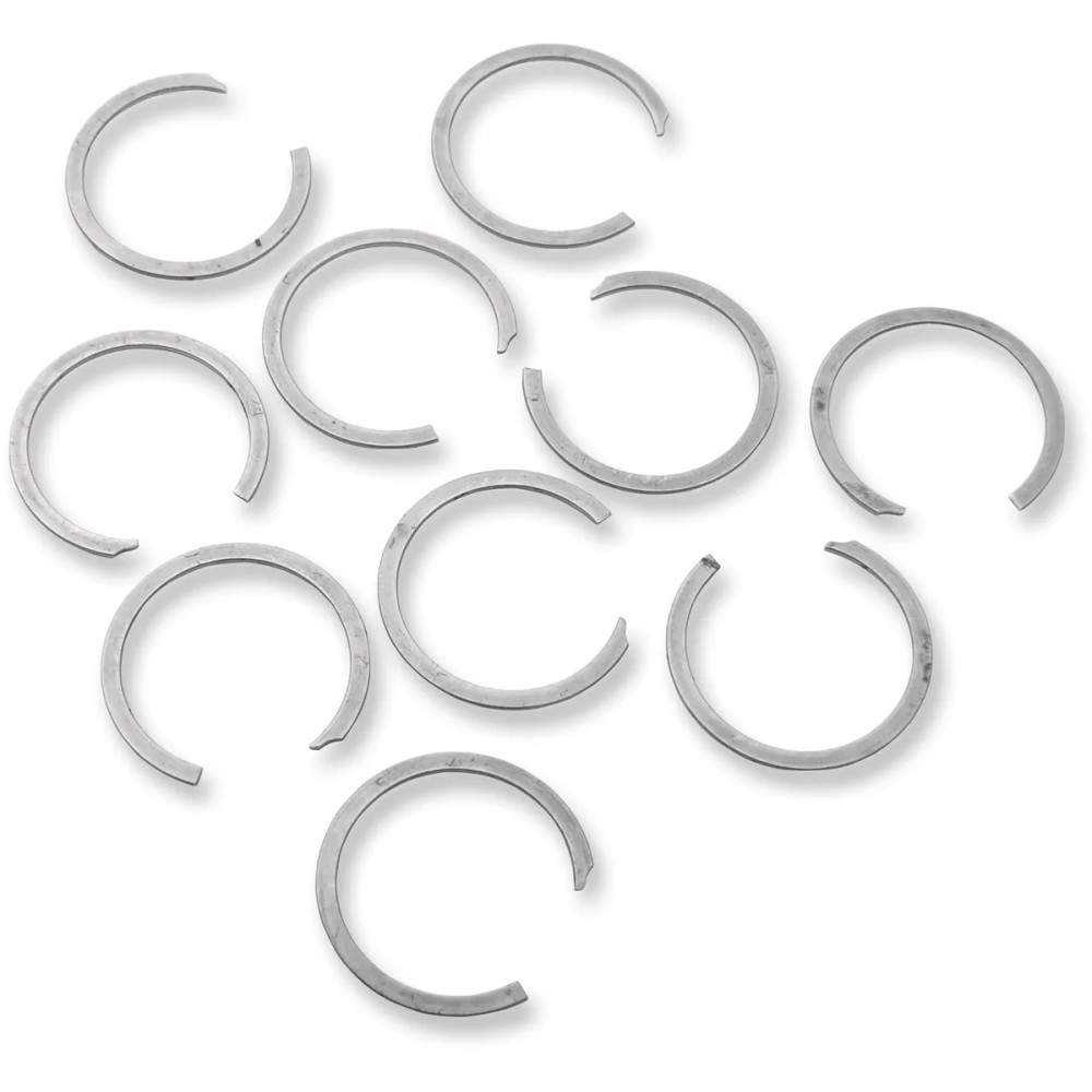 Snap Rings — 3/4 ring, 10 Pack, Silver