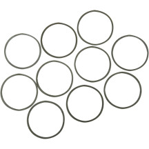 Snap Rings — Main shaft, 4-speed, 10 pack, Silver