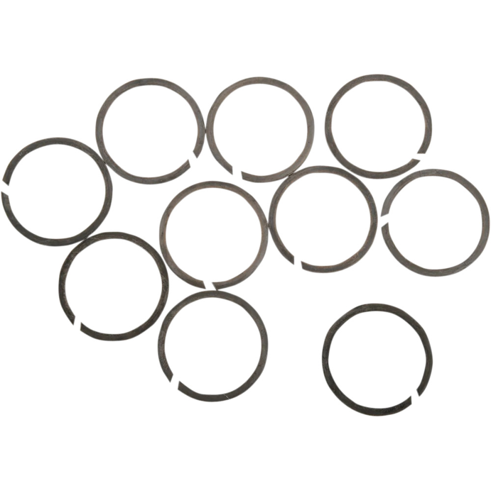 Snap Rings — Main shaft, 4-speed, 3rd gear, 10-pack, Silver