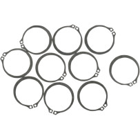 Snap Rings — 10 Pack, Silver