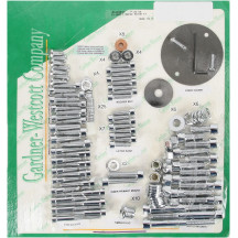 Big Twin Motor Sets — Chrome