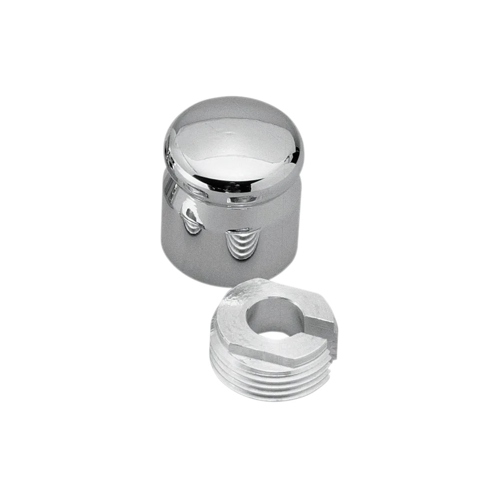 Chrome Billet Choke Cable Knob Cover — Choke knob, Chrome