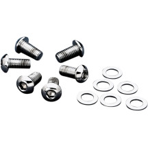 Button-Head Fender Rail Bolt Kit — 1" length