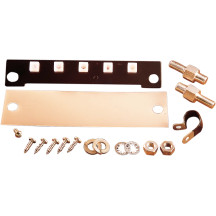 Terminal Plate — Threaded connector, Black