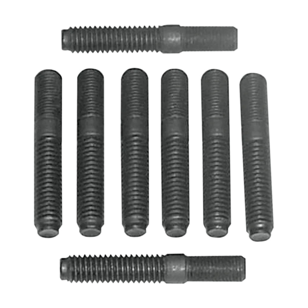 Cylinder Base Studs — 8 pack, Black