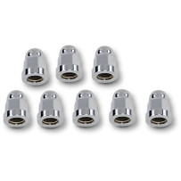 Cylinder Base Nut Kit — Chrome