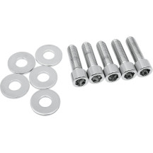 Rotor, Sprocket and Belt Mounting Hardware Kit — 38.1 mm (1-1/2 in), for cast wheels, chrome