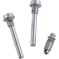 Caliper Mounting Bolt Kit — Rear, Chrome, Silver