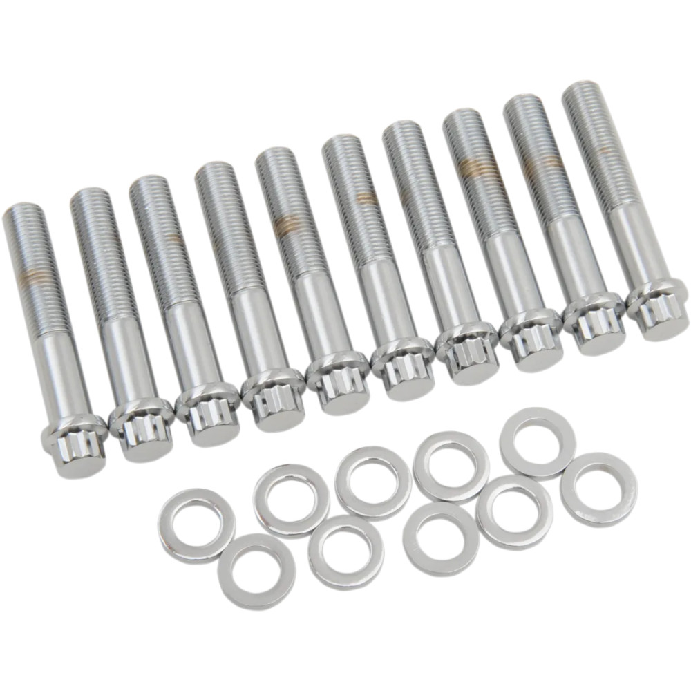 Head Bolt Set — Chrome