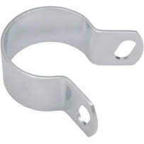 Midway Drag Pipe Mount Clamp — 44.5 mm (1-3/4") , middle mount, Chrome