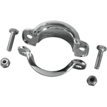 Muffler Clamps — Chrome