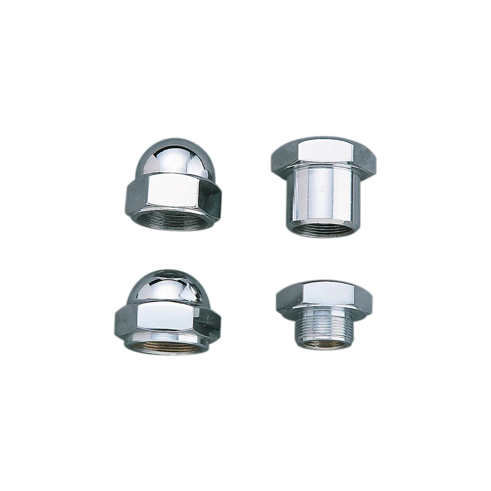 Tuerca de vástago con hombro — 7802-1, cromado