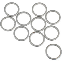 Mainshaft/Countershaft Spacers — 10 Pack, Silver