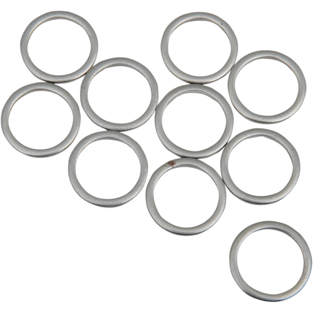 Mainshaft/Countershaft Spacers — 10 Pack, Silver