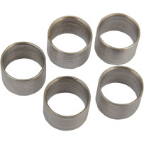 Main Shaft Bushings — 5-pack, silver