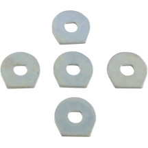 Countershaft End Plates — 5 Pack, Silver