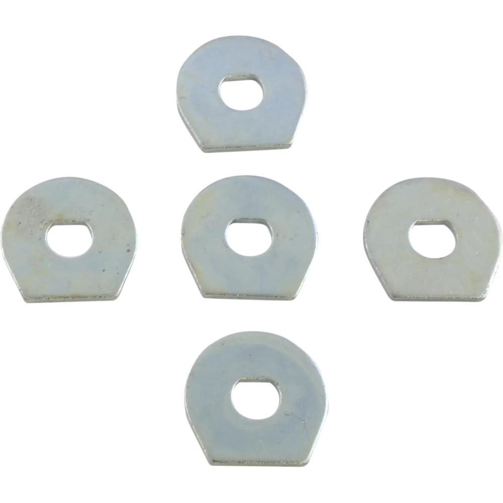 Countershaft End Plates — 5 Pack, Silver