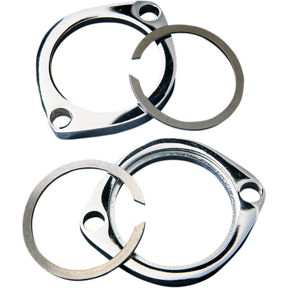 Exhaust Flange Kit — Chrome