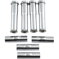 Quick Install Lower Pushrod Tube Kit — Chrome, Lower, 4 Pack