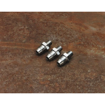 Oil Tank Line Fittings — 3 Pack, Chrome