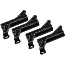 Roller Rocker Arms — fits cams to 0.700" lift at 1.625 ratio, set of 4, steel