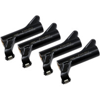 Roller Rocker Arms — fits cams to 0.700" lift at 1.625 ratio, set of 4, steel
