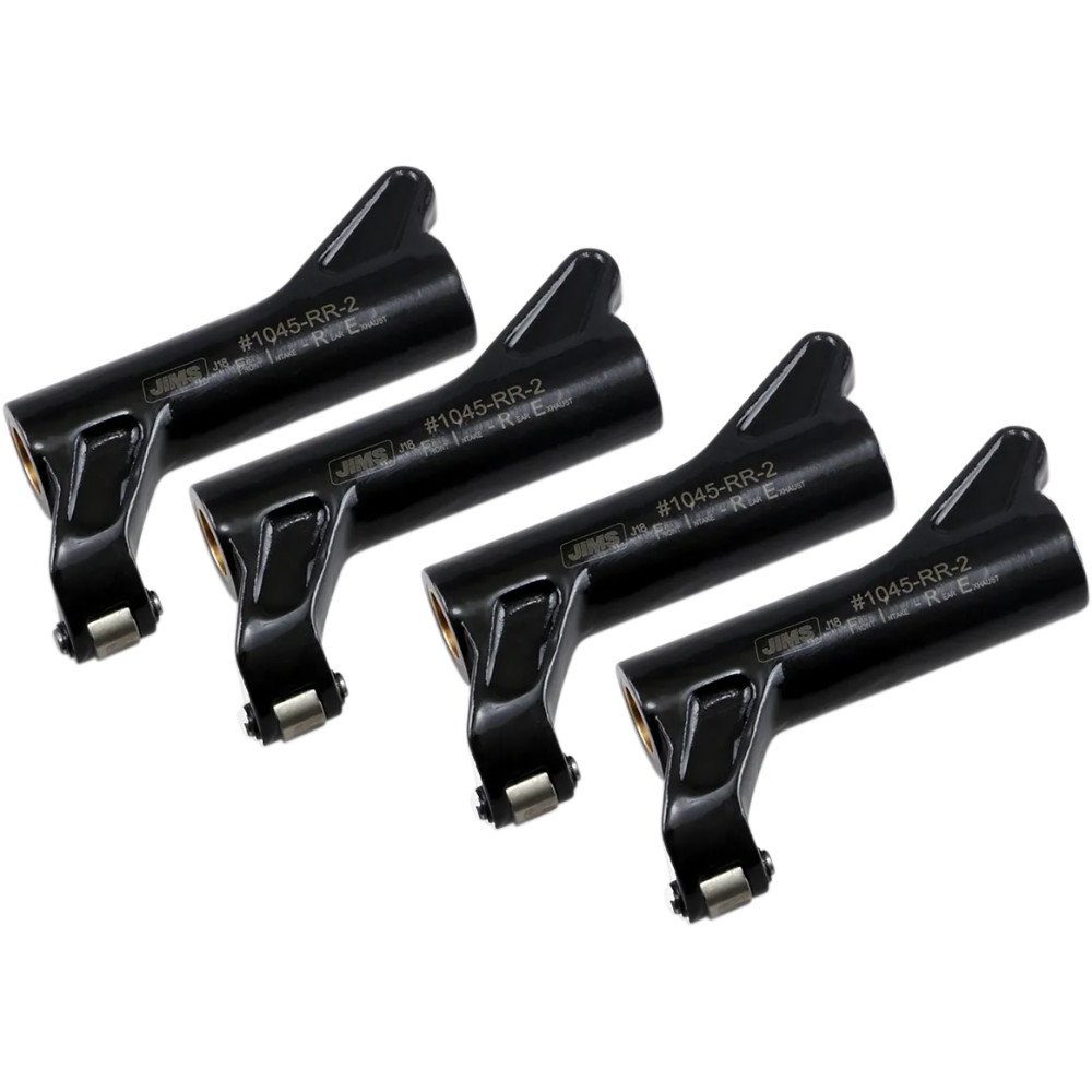 Roller Rocker Arms — fits cams to 0.700" lift at 1.625 ratio, set of 4, steel