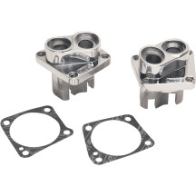 Aluminum Lifter Blocks — Pair, Aluminum finish