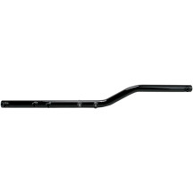 Muffler Support Bracket — Rear, Black, Powder-Coated