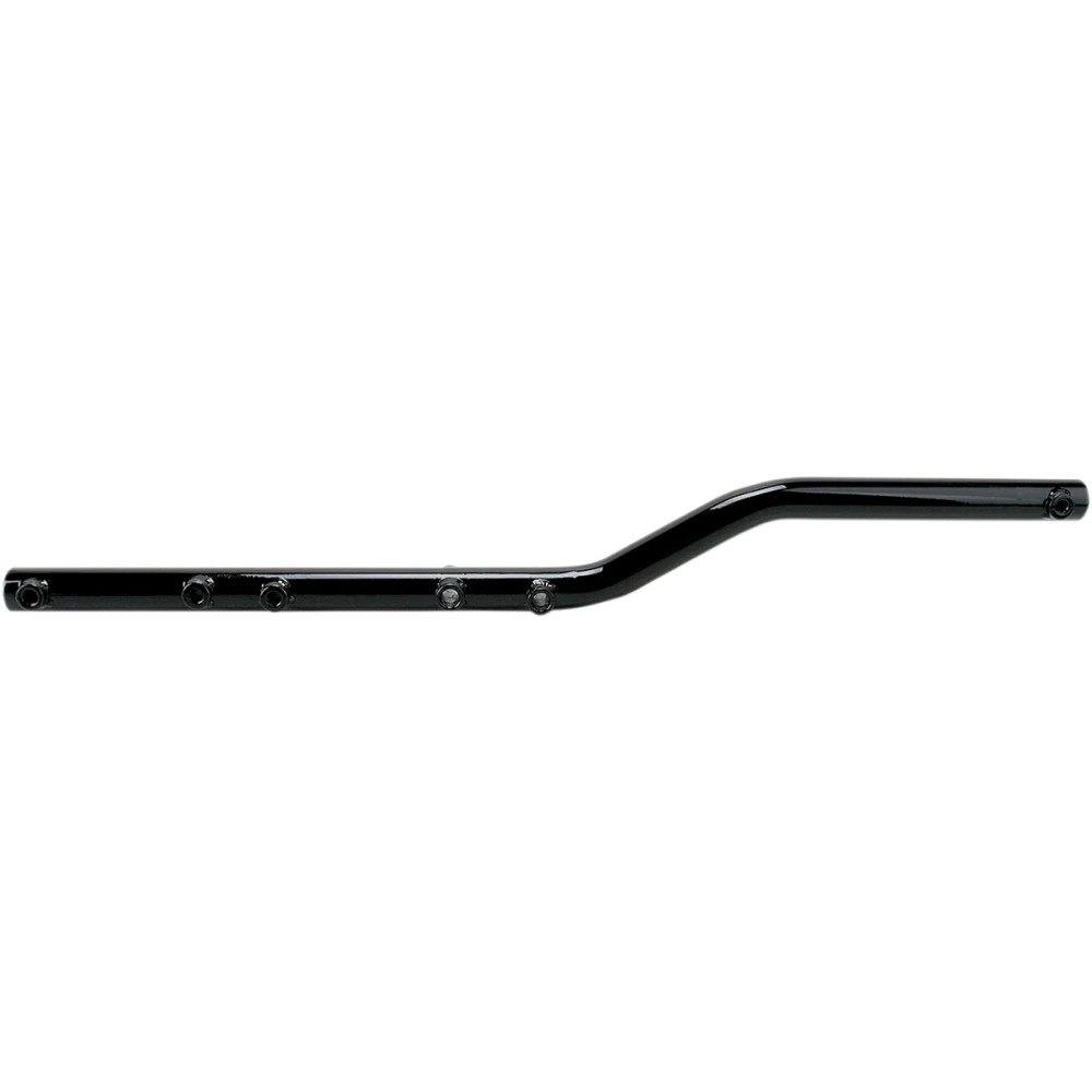 Muffler Support Bracket — Rear, Black, Powder-Coated