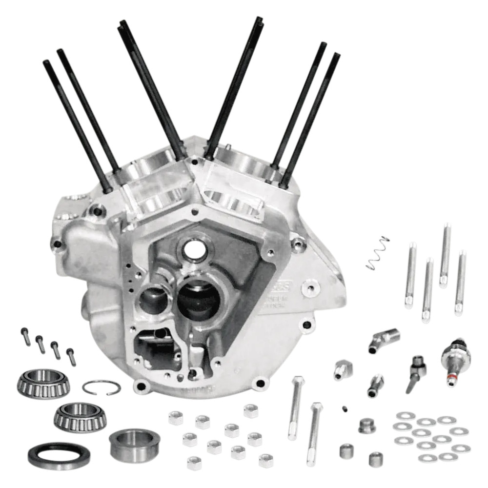 Super Stock® Alternator Style Engine Case — 3.5" bore, Natural