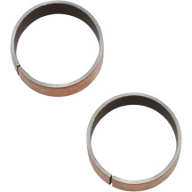 Fork Slider Bushings — 39.00 mm (1.54 in) fork tube, 14.94 mm thickness, upper mount, pair