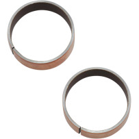 Fork Slider Bushings — 39.00 mm (1.54 in) fork tube, 14.94 mm thickness, upper mount, pair