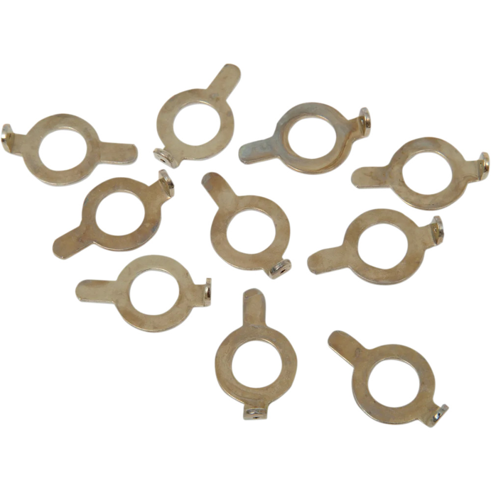 Transmission Lock Tab Washers — Inner Primary, 10 Pack