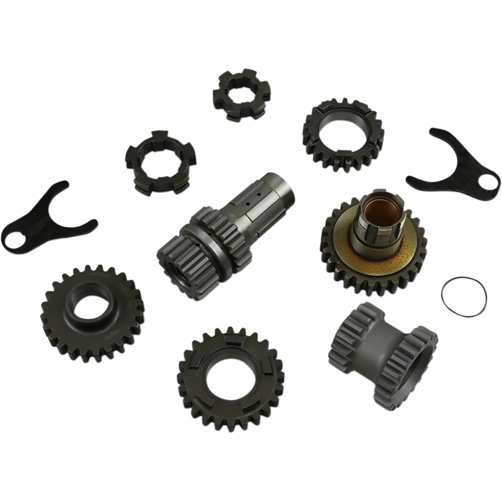 4-Speed Gear Set — First gear 2.60:1, Third gear 1.23:1