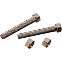 Rear Axle Adjuster Bolts — Chrome