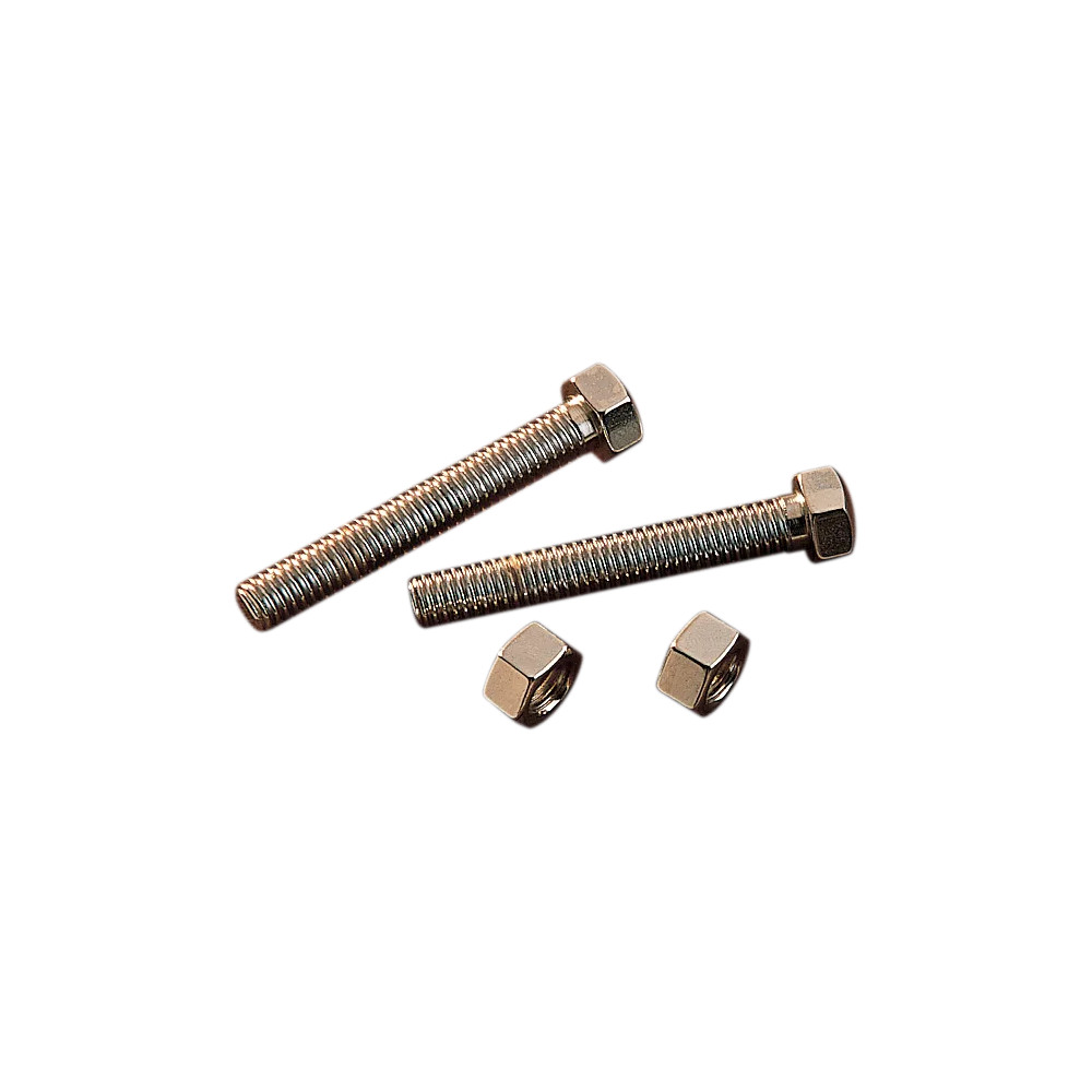Rear Axle Adjuster Bolts — Chrome