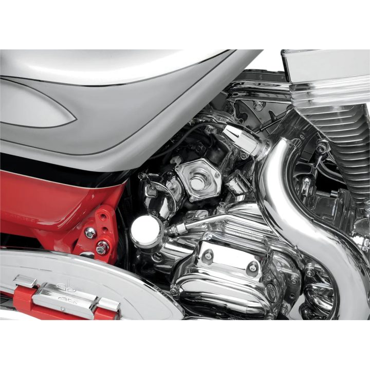 Starter Motor — 12V, 1.4 kW, Chrome