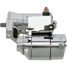 Starter Motor — 12V, 1.4 kW, Chrome