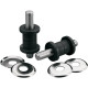 Kit de amortiguador para manillar — negro, cromado, juego